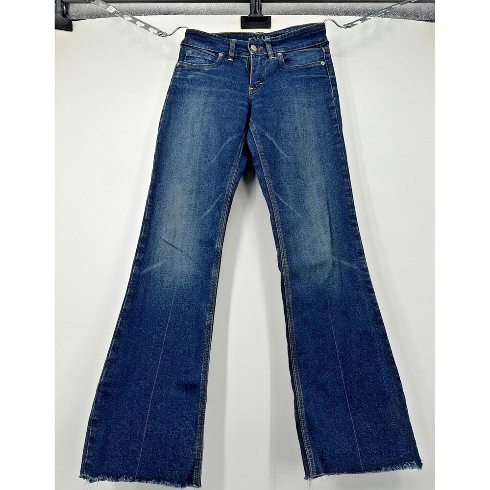 Barami Y2K Low Rise Flare Jeans Washed Blue Flares Urban bootcut